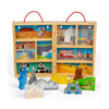 Bigjigs houten reis speelset, 10dlg.