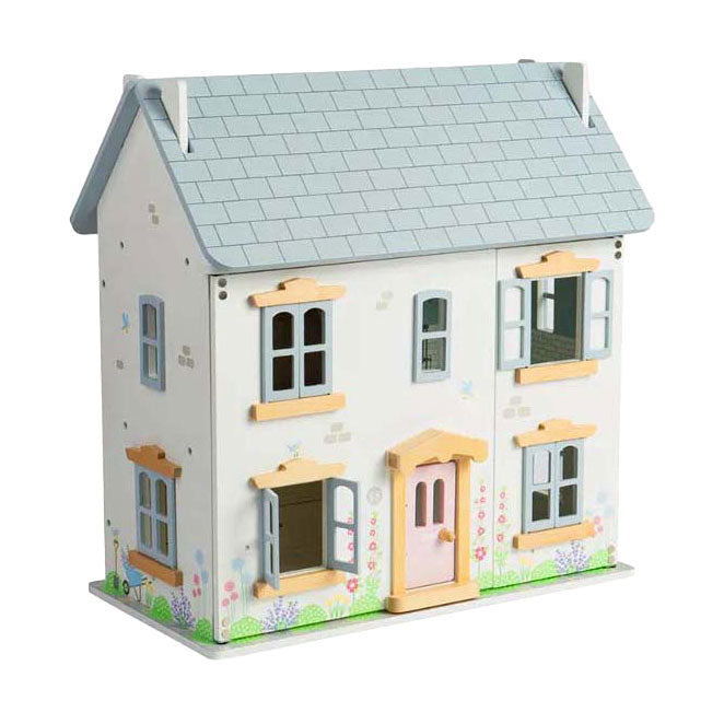 BigJigs Wooden Summer House Poppenhuis
