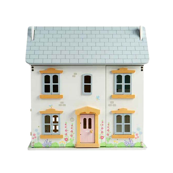 BigJigs Wooden Summer House Poppenhuis