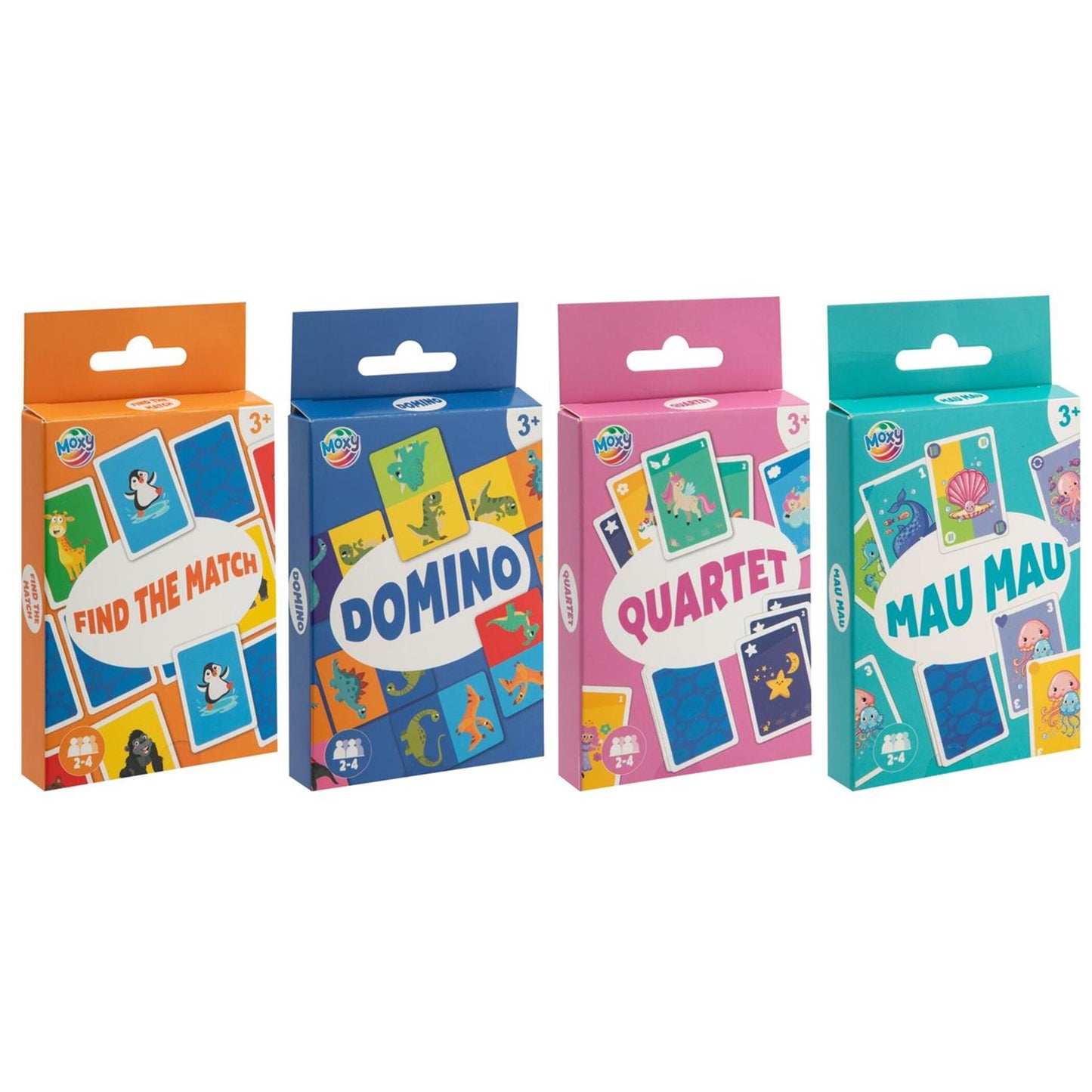 Gioco di carte per la famiglia Moxy