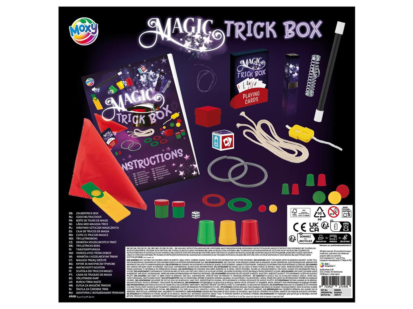 Set di scatole magiche per gruppi creativi - 20 trucchi