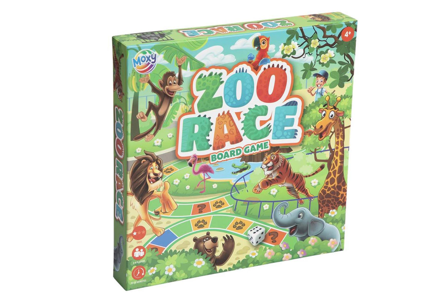 Gioco da tavolo Moxy corsa allo zoo 24x25x4cm
