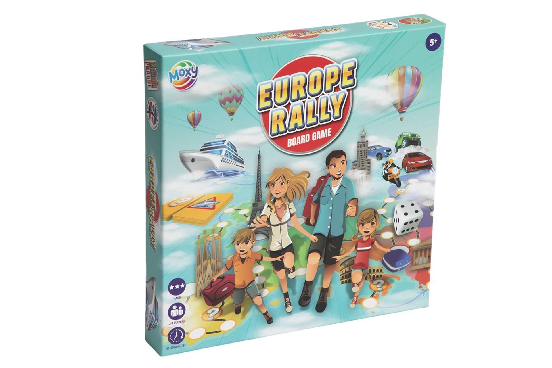Moxy bordspel europe rally 24x25x4cm