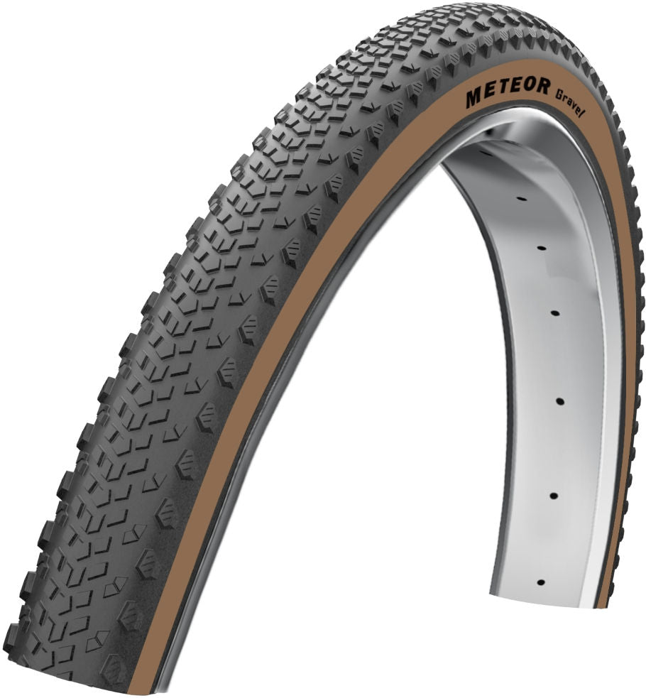 Edge buitenband meteor gravel 28 x 1.60'' 42-622 - zwart met bruin