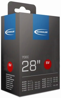 SCHWALBE TUBE INTERNO 27 28 X 1.10 1,75 (28 47-609 635) FV 40 mm