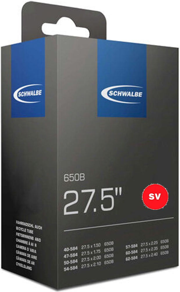 Schwalbe Tubo interior SV21A Luz extra 27.5 40 62-584 40 mm Valiel