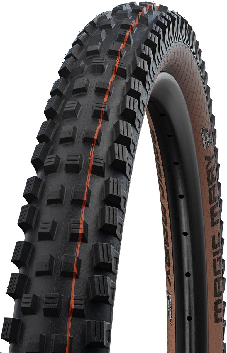 Banda plegable Schwalbe Magic Mary Super Gravity 27.5 x 2.40 62-584 mm - Negro