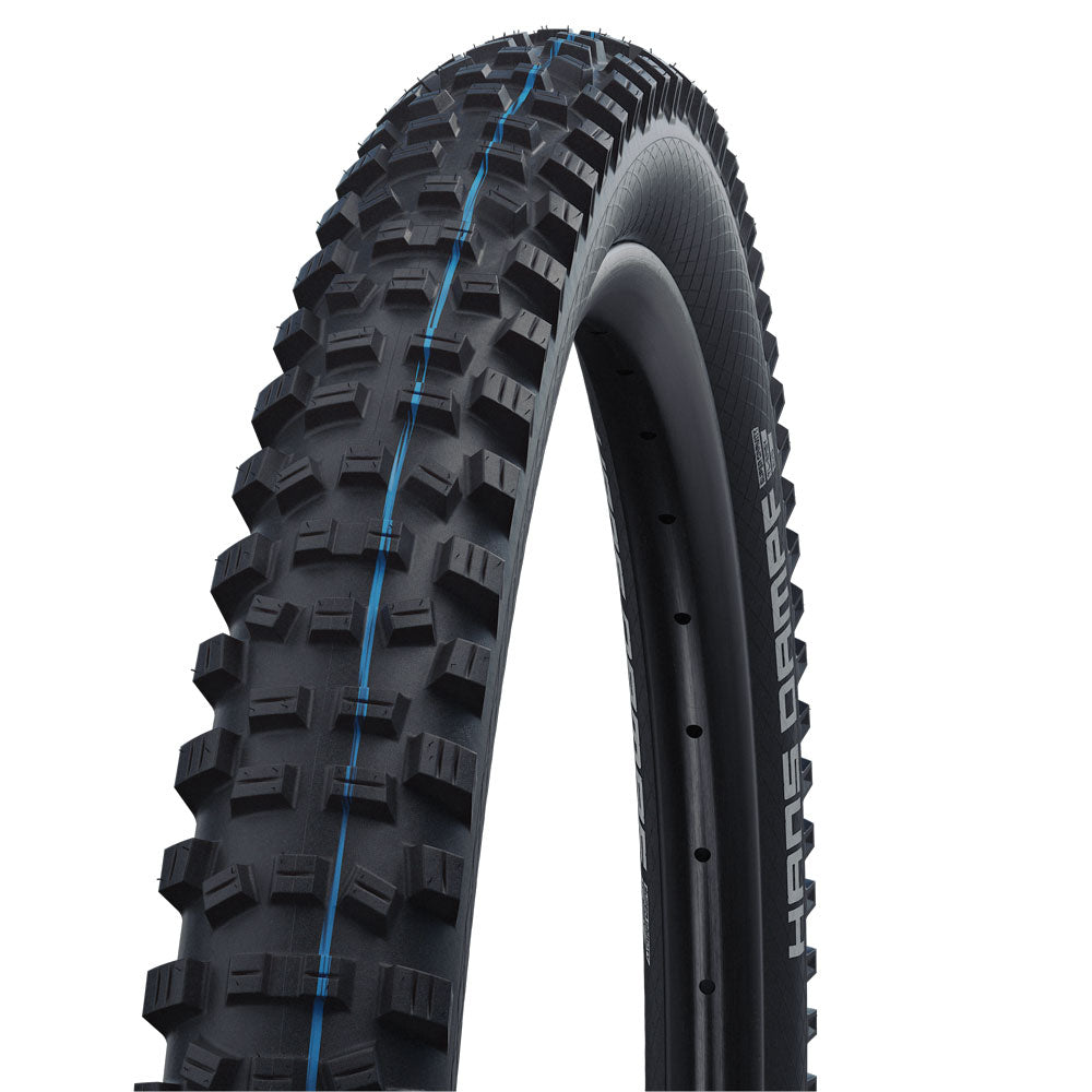 Banda plegable Schwalbe Hans DAMPF Super Trail 29 x 2.60 65-622 mm - Negro