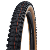 Banda plegable Schwalbe Hans DAMPF Super Trail 27.5 x 2.60 65-584 mm - pared lateral de bronce