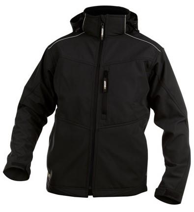 Dassy softshell tavira poliestere nero xl