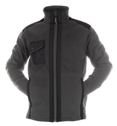 Giacca in pile Dassy croft grigio nero xxl