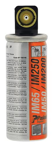 Paslode gas cartridge (2x) yellow IM50 65 200
