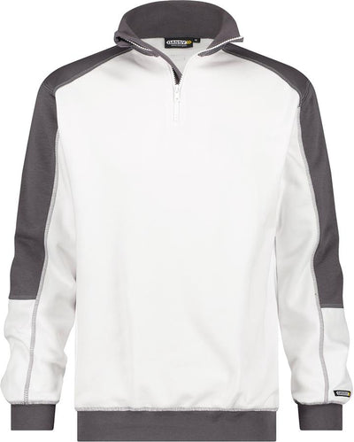 Dassy sweater basiel wit grijs xxl