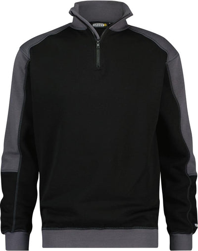 Dassy sweater basiel zwart grijs l