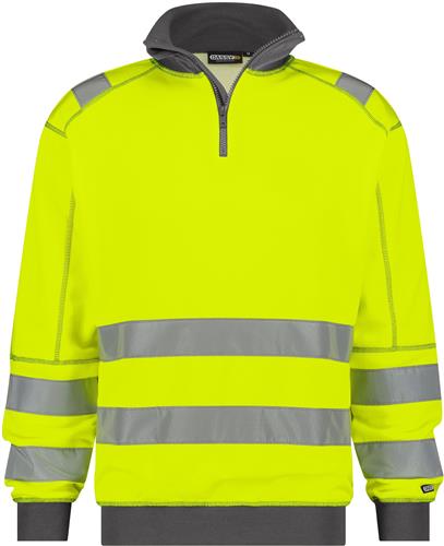Maglione Dassy alta visibilità denver giallo grigio m