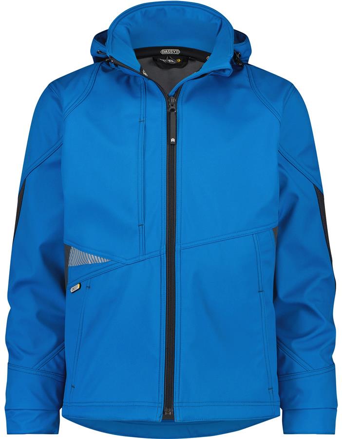 Dassy gravedad softshell azul celeste gris talla s