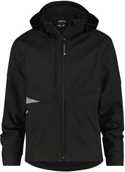 Dassy gravedad softshell negro talla m