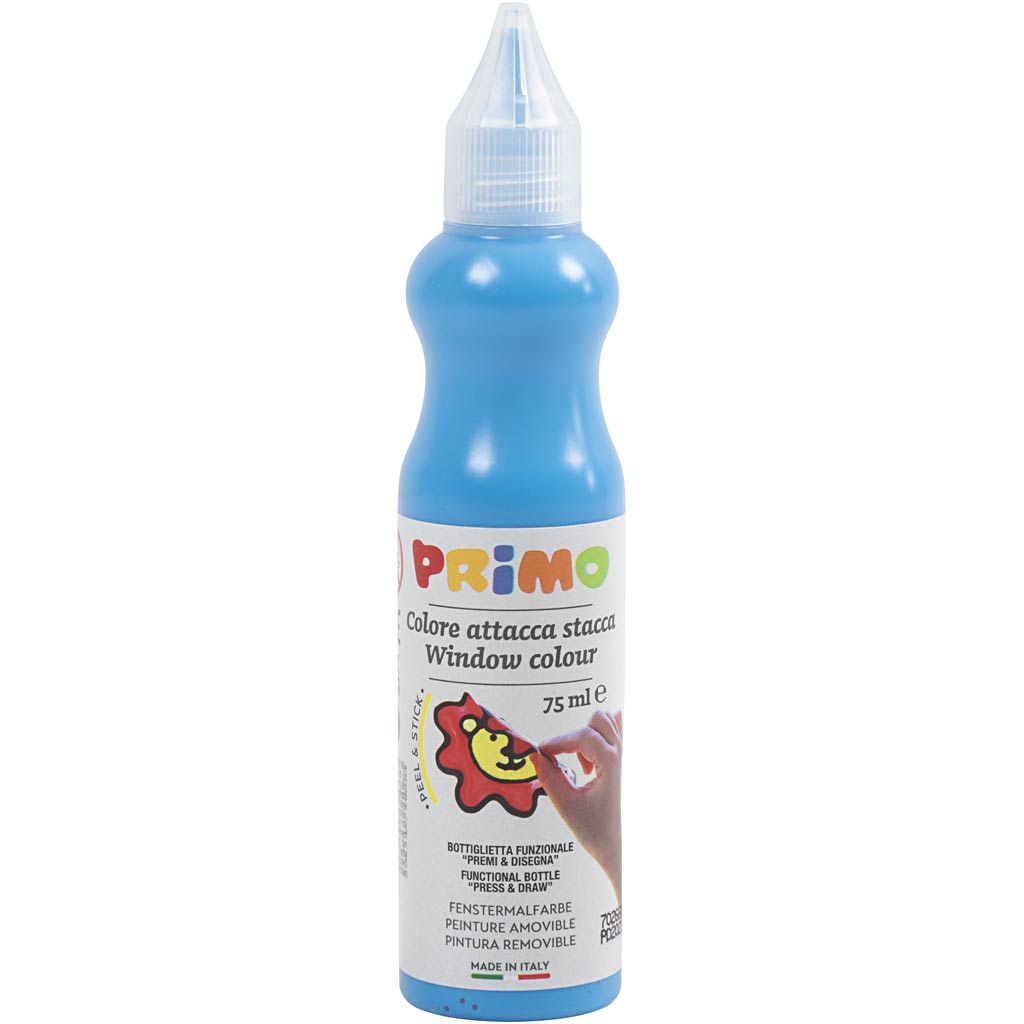 Vernice per vetri Primo, blu, 75 ml 1 flacone