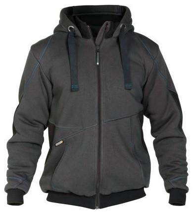 Giacca felpa Dassy Pulse antracite nera xxl