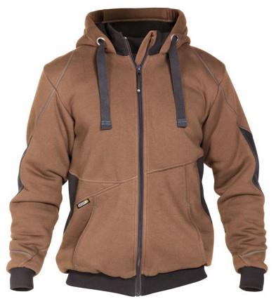 Chaqueta sudadera Dassy pulse marrón antracita s