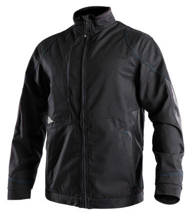 Chaqueta de trabajo Dassy atom negro gris m