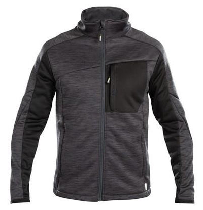 Cárdigan de capa intermedia Dassy convexo gris negro s