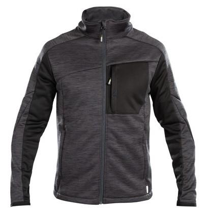 Cardigan Dassy midlayer convesso grigio nero m