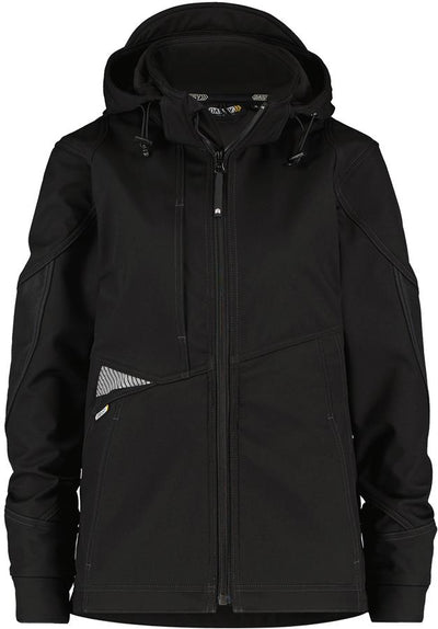 Dassy Gravity mujer softshell negro xl