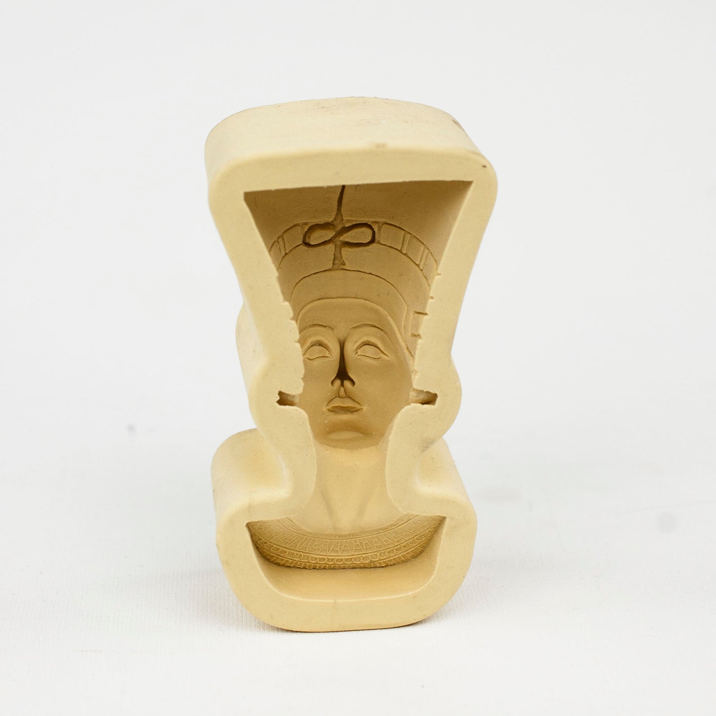 Powertex • gietvorm egyptische nefertete 6x11,5cm