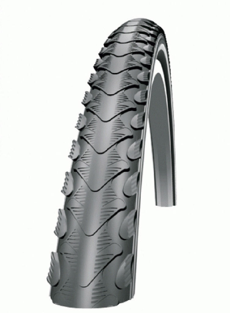 Schwalbe Tire 26x1.75 (47-559) Silento K-Guard Black Reflex