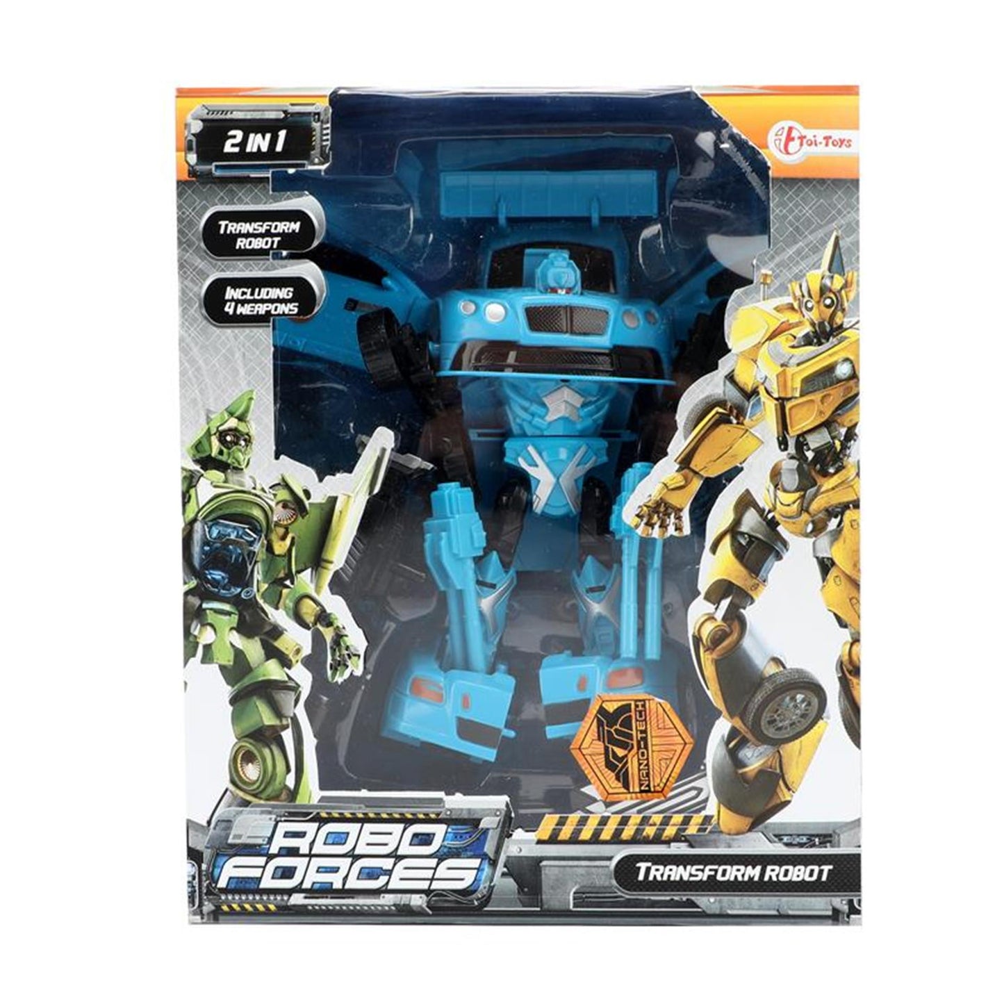 Toi-toys toi toys veranderrobot 'auto' 26cm