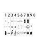Vaessen creative • lichtbox funky symbols 74stuks