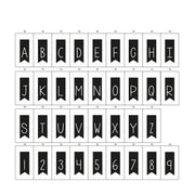 Vaessen creative • lichtbox alphabet vlag 89stuks - afbeelding 1