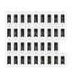 Vaessen creative • lichtbox alphabet vlag 89stuks