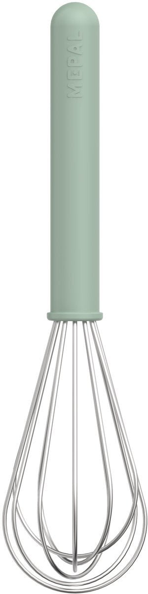 Mepal whisk stainless steel chef it - 25 cm - wires retain shape - easy to clean - dishwasher safe - kitchen utensils - nordic sage