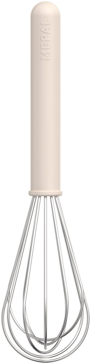 Batidor Mepal Chef It de acero inoxidable - 25 cm - Los alambres conservan su forma - Fácil de limpiar - Apto para lavavajillas - Utensilios de cocina - Tiza