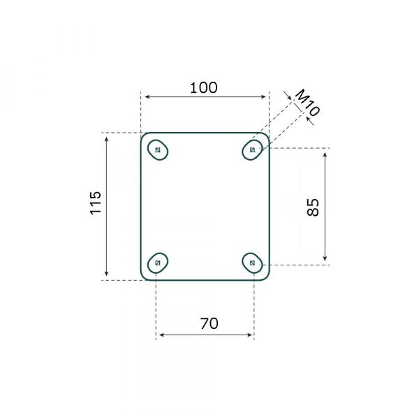 Pneumatico Zwenskwiel 300x4