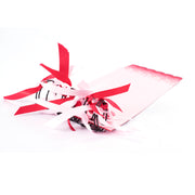 Vaessen creative • satijn lint 6mmx10m rood - afbeelding 2