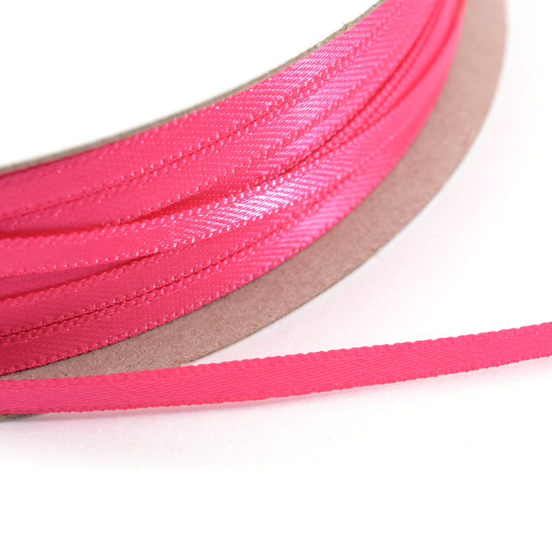 Vaessen creative • satijn lint 3mmx100m roze