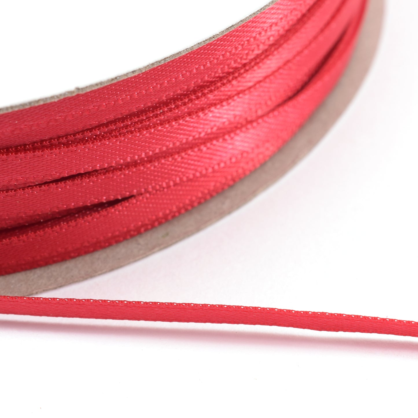 Vaessen creative • nastro di raso 3mmx100m rosso