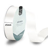 Vaessen creative • nastro di raso 20mx25mm bianco