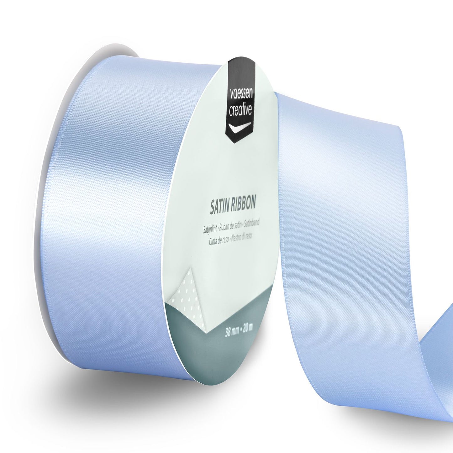 Vaessen creative • nastro di raso 20mx38mm azzurro