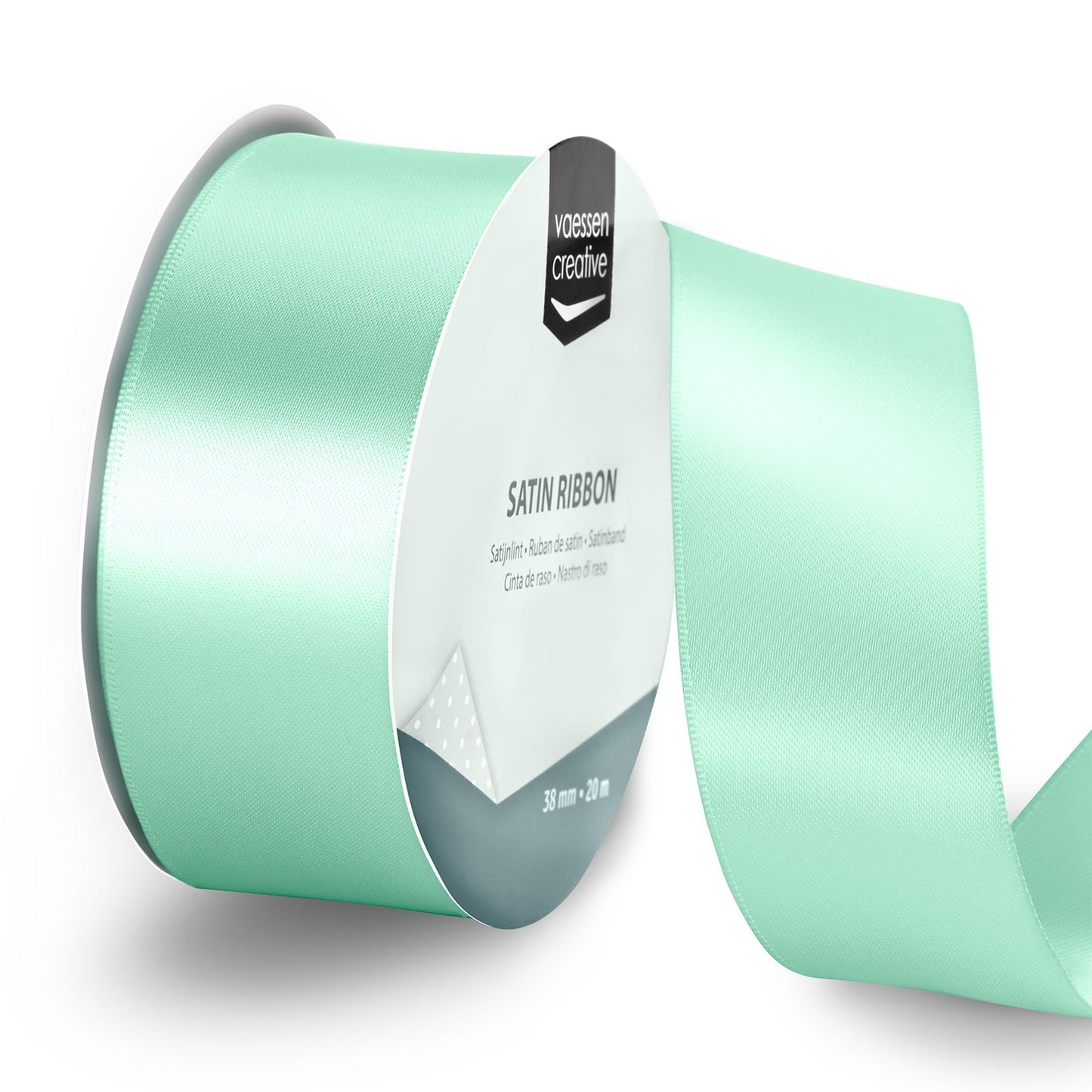Vaessen creative • cinta de raso 20mx38mm azul