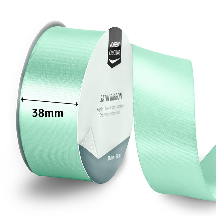 Vaessen creative • satijnlint 20mx38mm blauw