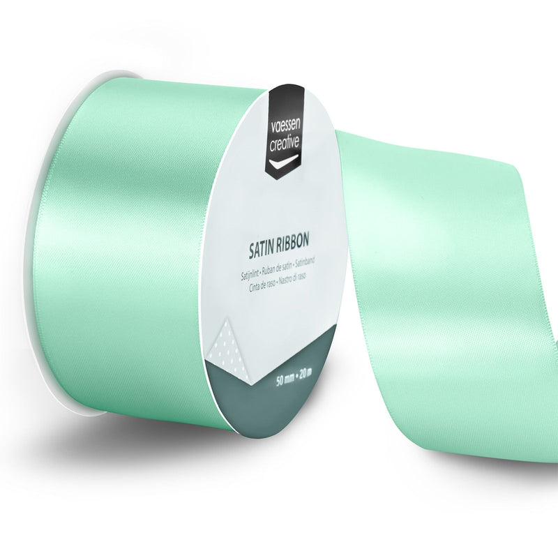 Vaessen creative • nastro di raso 20mx50mm blu
