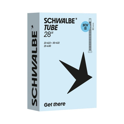Schwalbe inner tube scv15 28 inch 23 30-622 630 clik valve 80mm