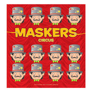 Centraal boekhuis maskers: circus - afbeelding 1