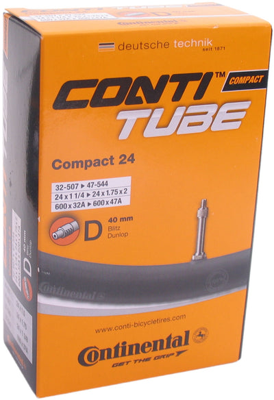 Tubo interno continental DV9 Compacto de 24 pulgadas 32 47-507-544 DV 40 mm