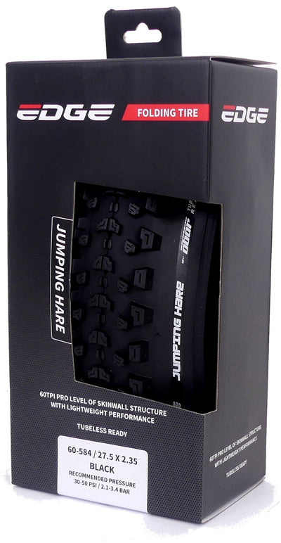 Edge vouwband jumping hare 27.5 x 2.35 60-584 - zwart