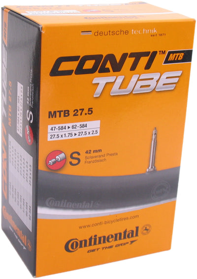 Tubo interno continental SV21 SV 42 mm 27.5 pulgadas 47 62-584 caja